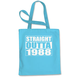 Straight Outta 1988 30th Birthday Funny Tote Bag