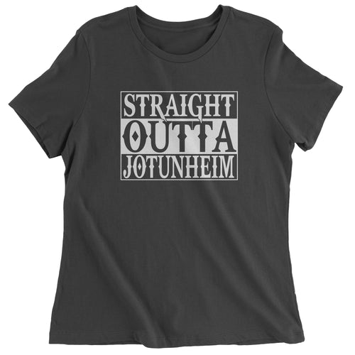 Straight Outta Jotunheim War God Gaming Women's T-Shirt