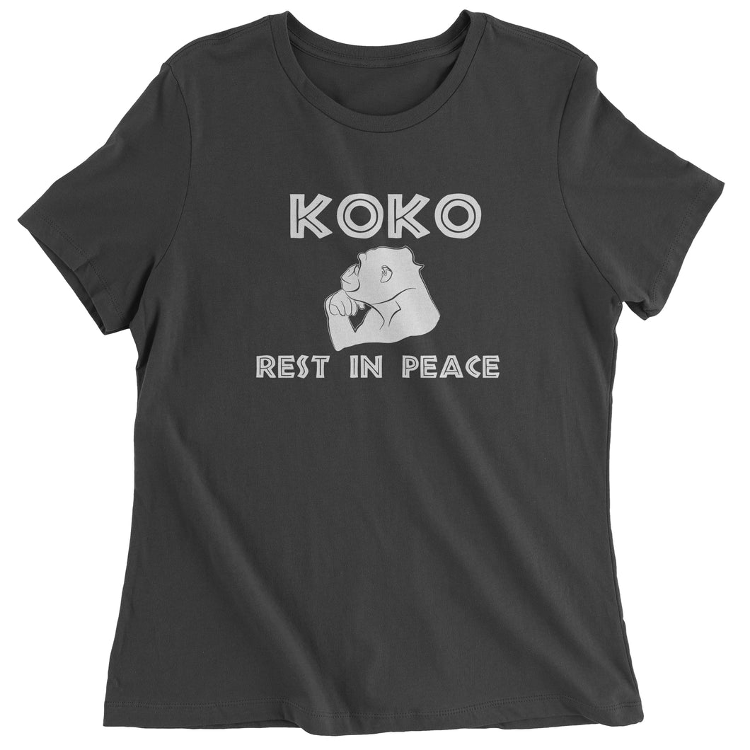 Koko the Talking Gorilla Rest in Peace Women's T-Shirt