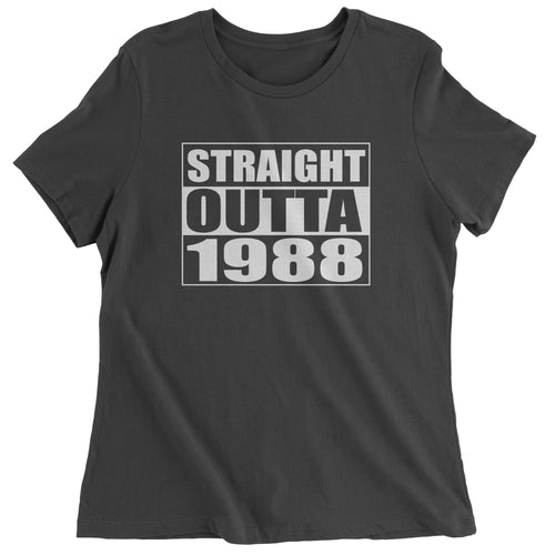 Straight Outta 1988 30th Birthday Funny Women's T-Shirt