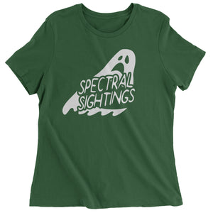 Spectral Sightings Horror Movie Women's T-Shirt