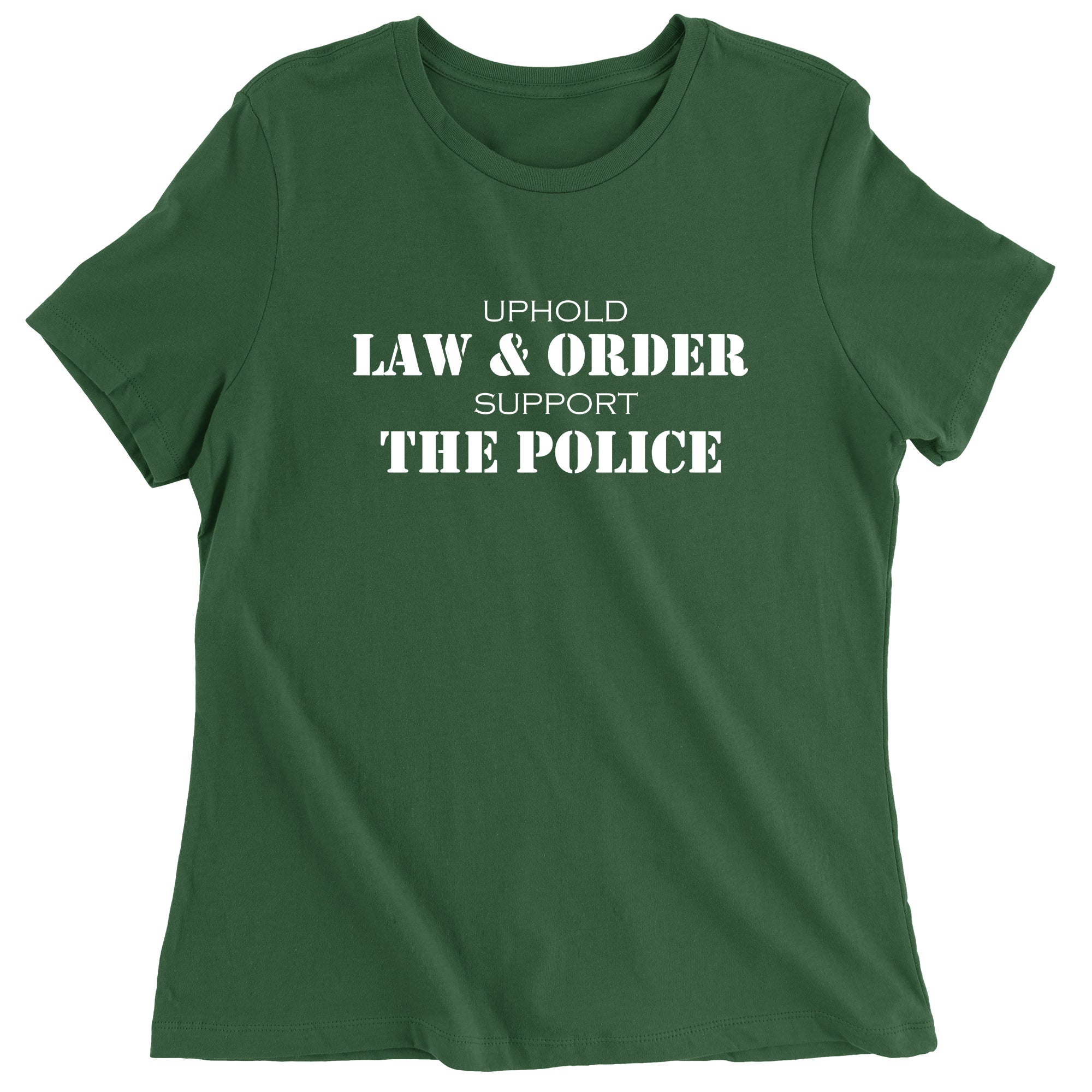 Trump Law & Order And Police Support Women's T-Shirt