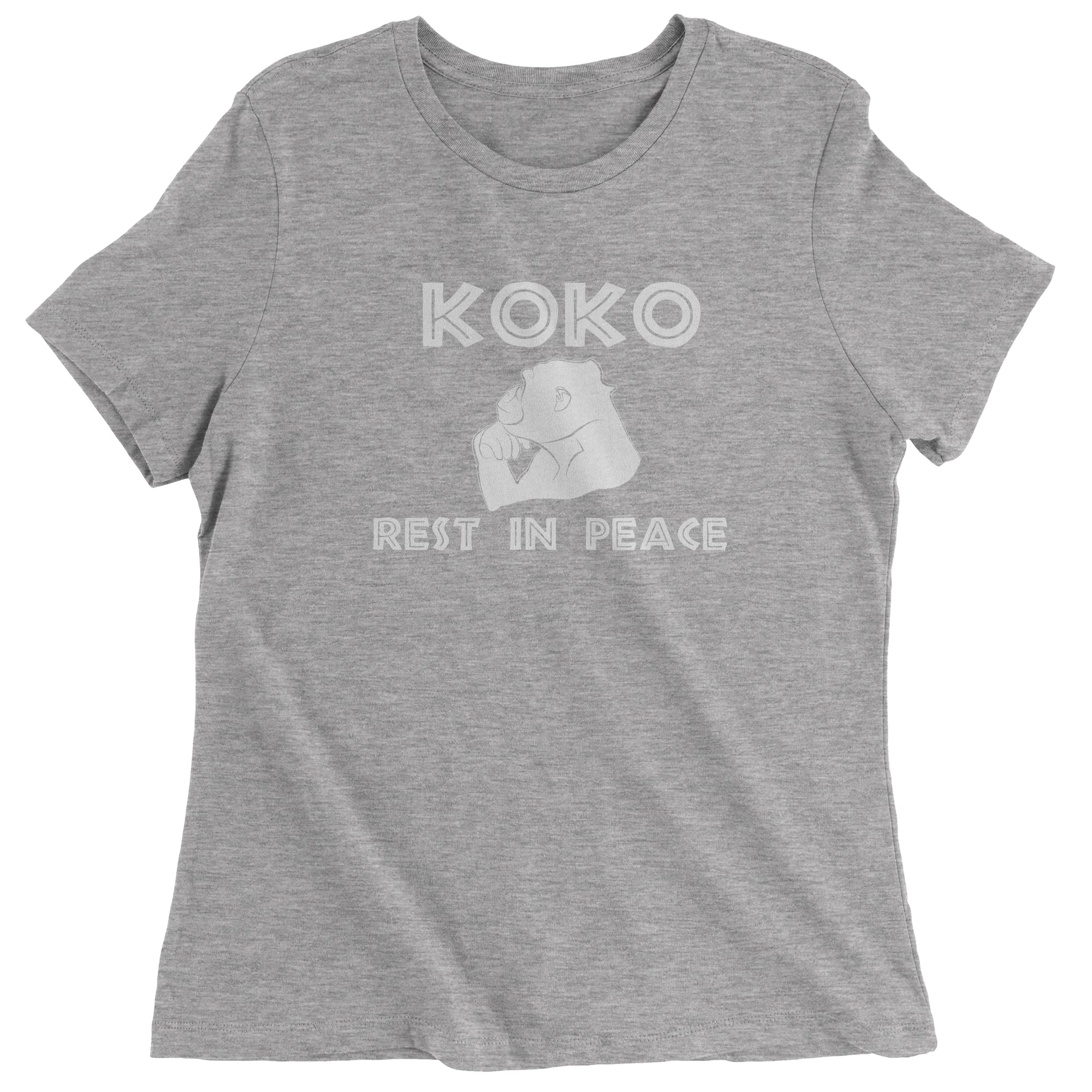 Koko the Talking Gorilla Rest in Peace Women's T-Shirt