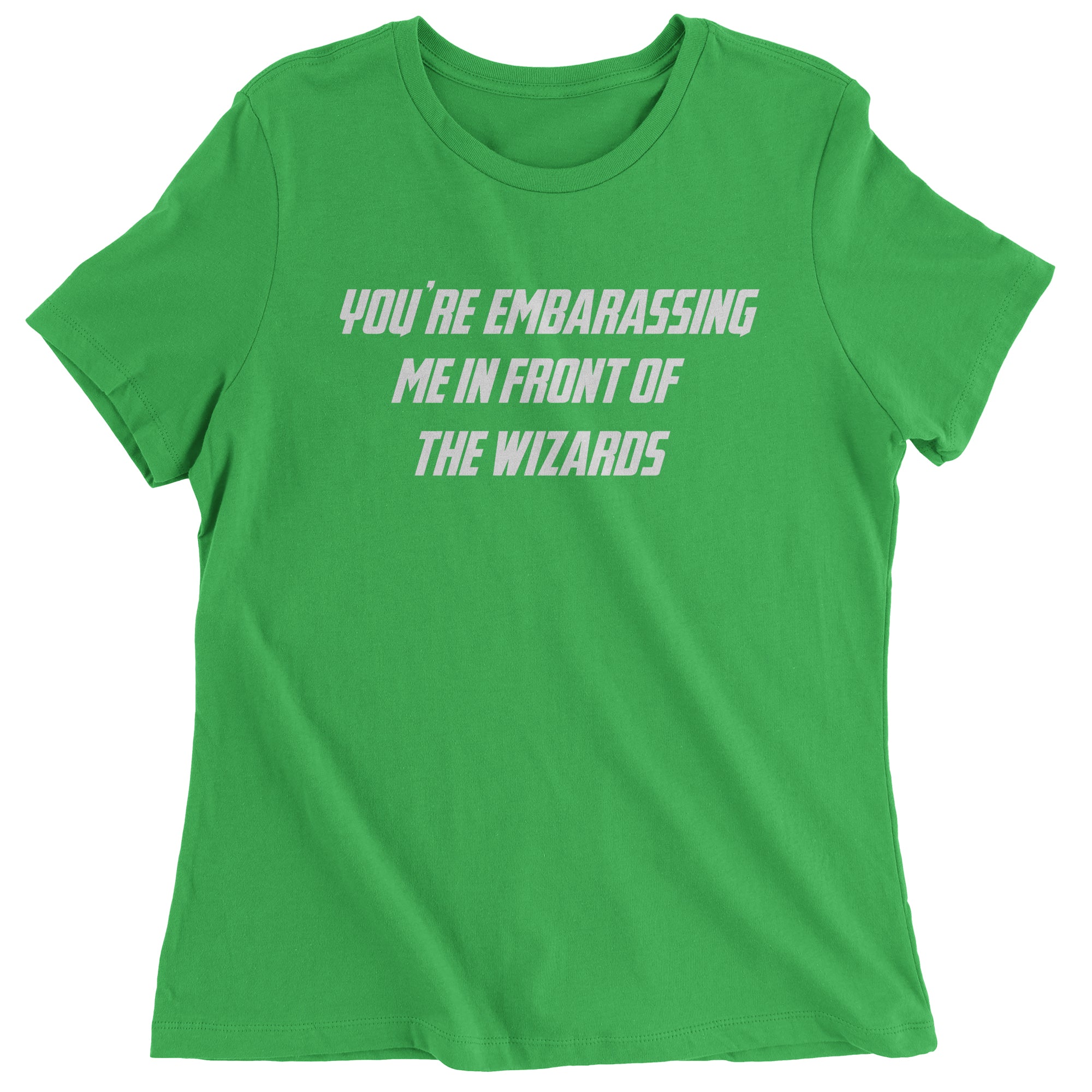 Embarassing Wizards Funny Wars of Infinity Quote Women's T-Shirt