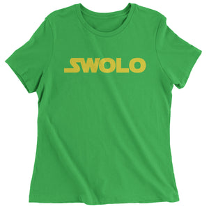 Ben Swolo Star Warship Funny Parody Women's T-Shirt