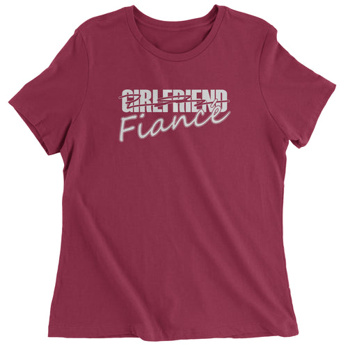 Girlfriend to Fiance Engaged Women's T-Shirt