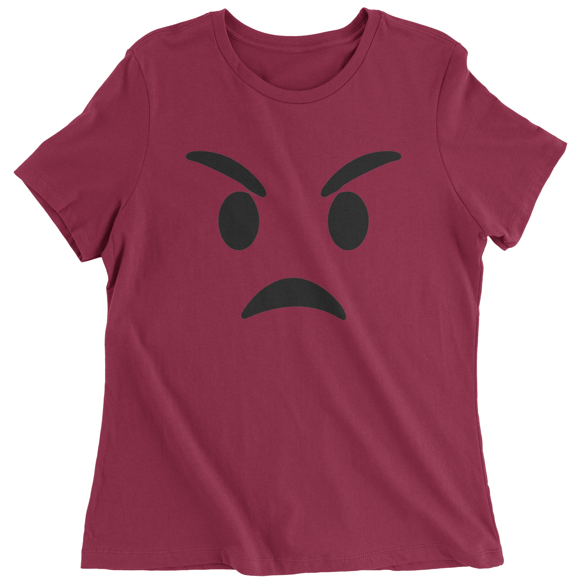 Emoticon Mad Angry Mad Funn Women's T-Shirt