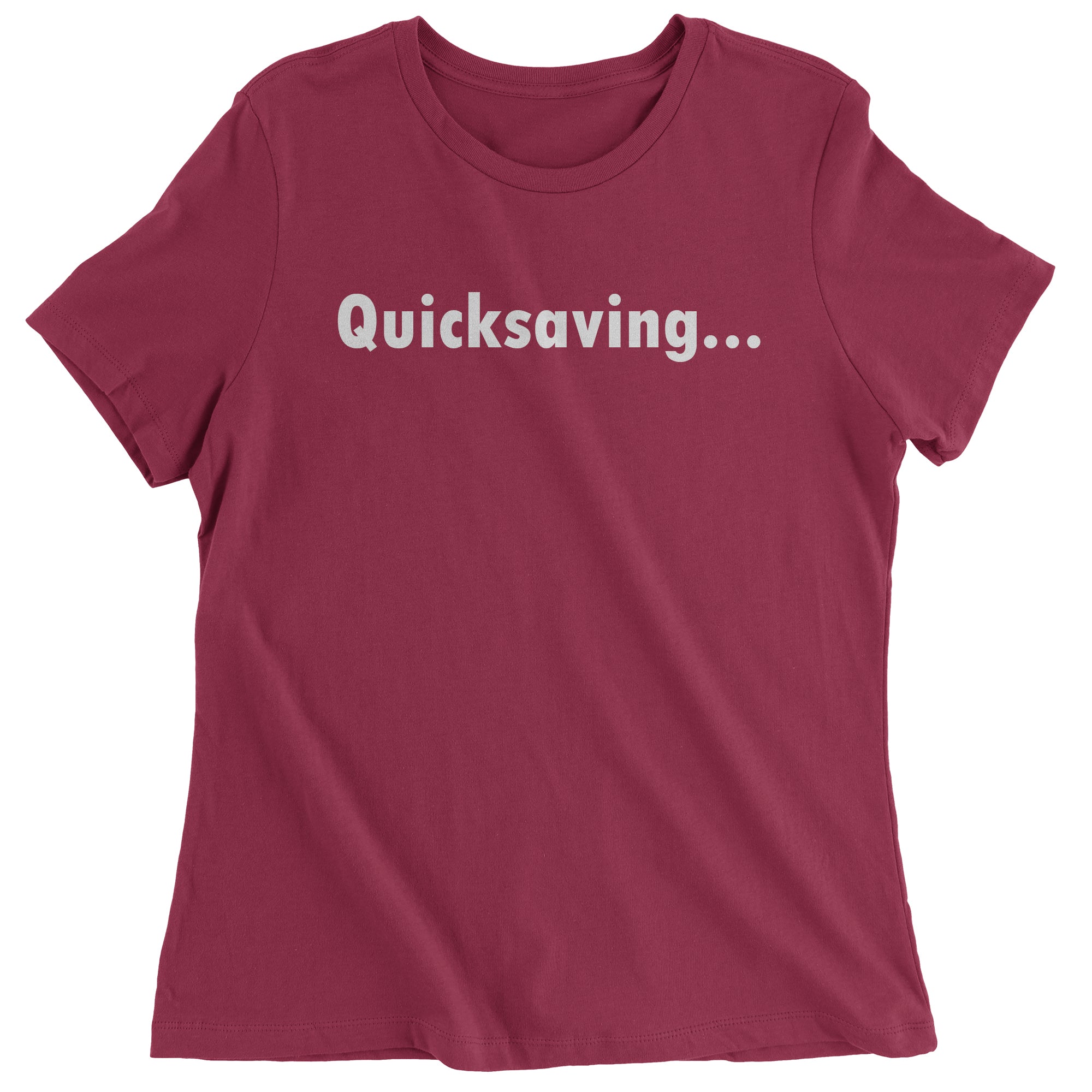 Quicksaving Funny Gamer Women's T-Shirt
