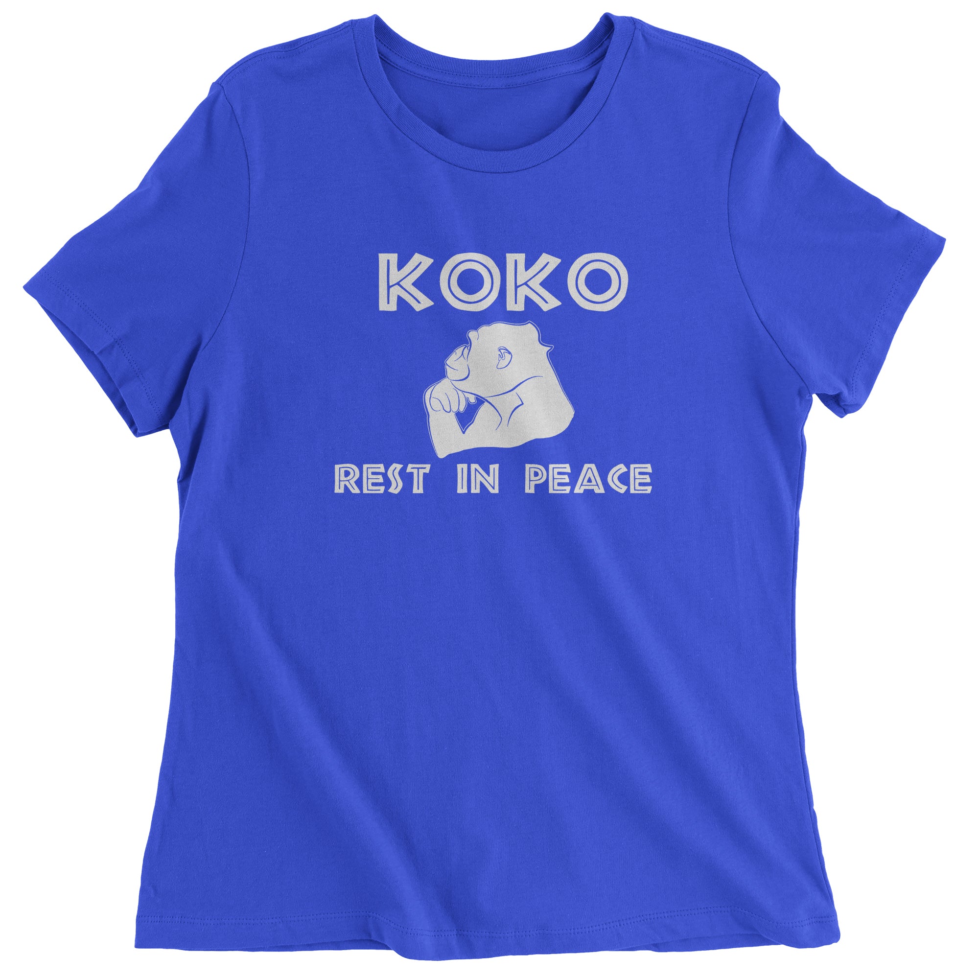 Koko the Talking Gorilla Rest in Peace Women's T-Shirt