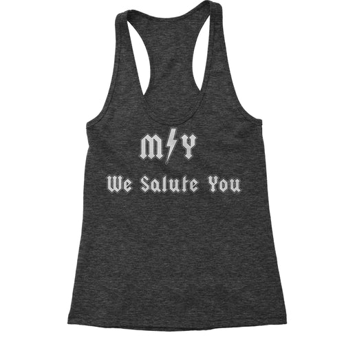 RIP Malcolm, Tribute to the rock legend Women's Racerback Tank