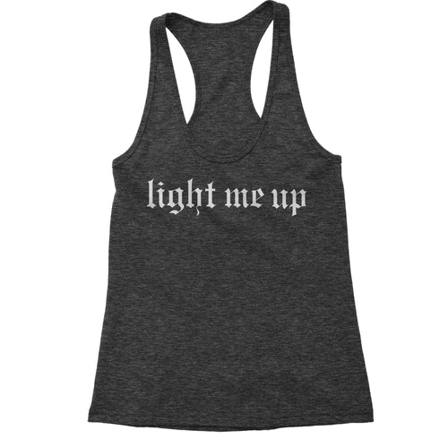 Light-Me-Up-(White)-Women's-Racerback-Tank