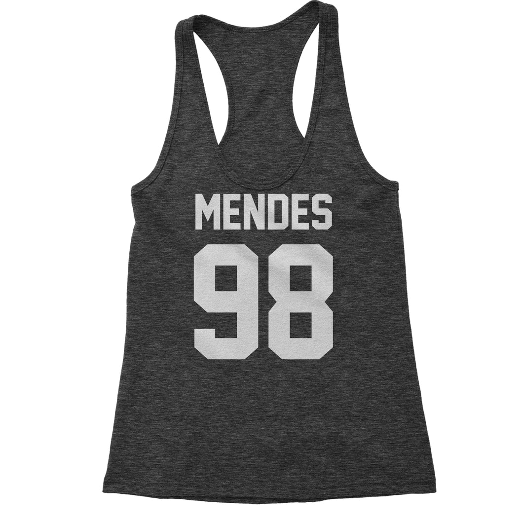 Mendes 98 Birthday Jersey Women's Racerback Tank