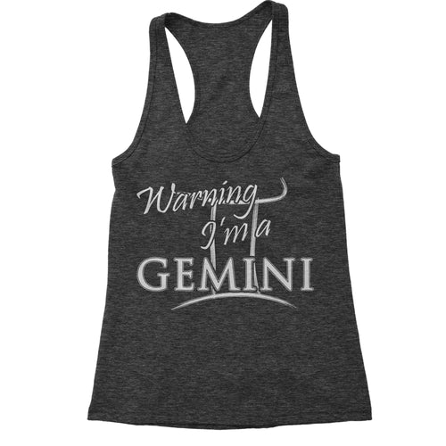 Gemini Pride Astrology Zodiac Sign Women's Racerback Tank