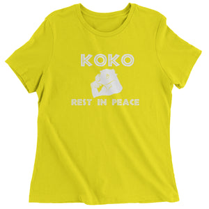 Koko the Talking Gorilla Rest in Peace Women's T-Shirt