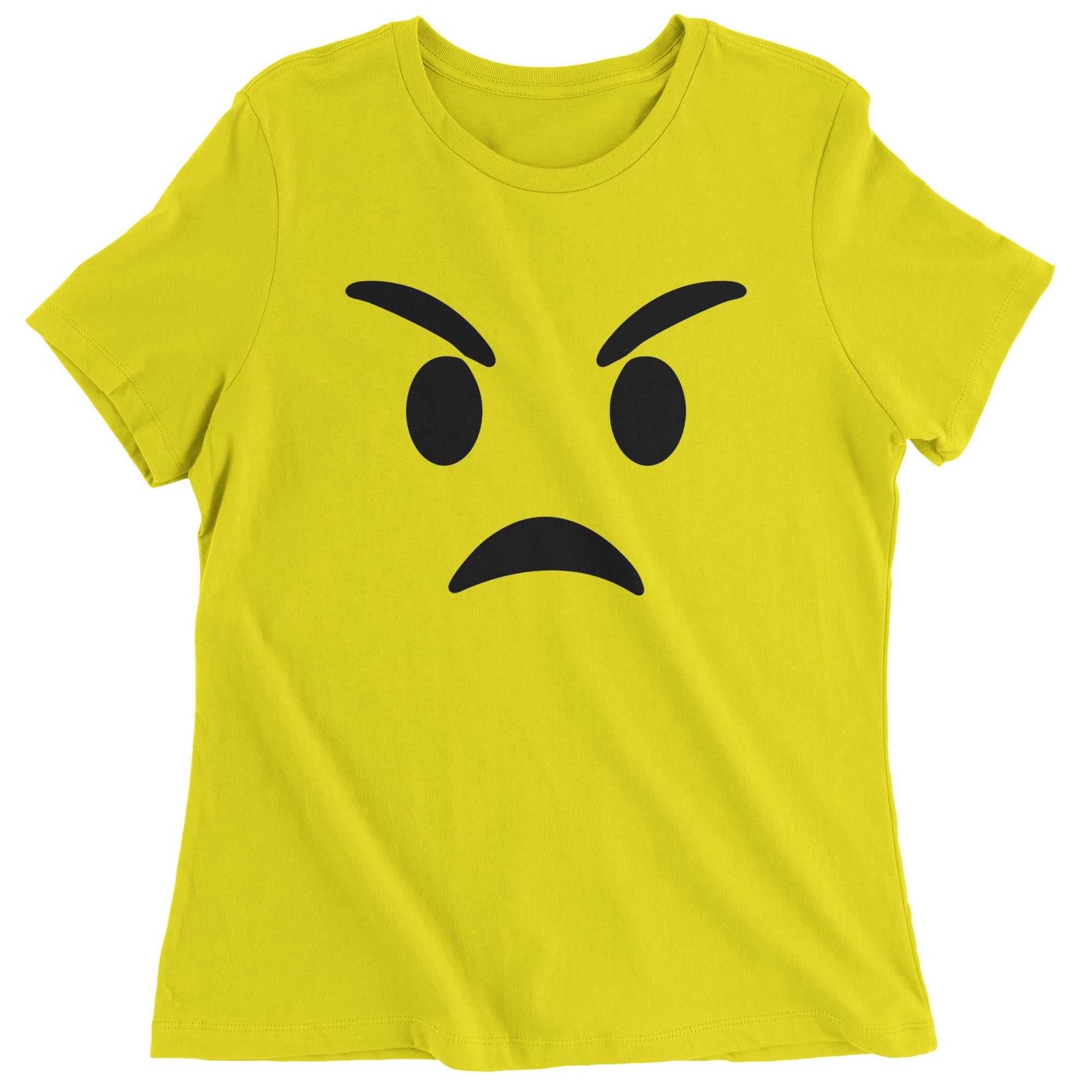 Emoticon Mad Angry Mad Funn Women's T-Shirt